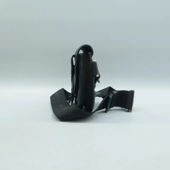 100% Authentic DIOR Saddle Dior Oblique Black Leather Crossbody Bag - Picture 3 of 12